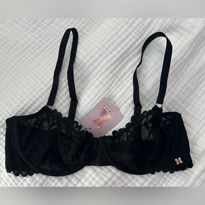 Savage X Fenty Black Lace Bra